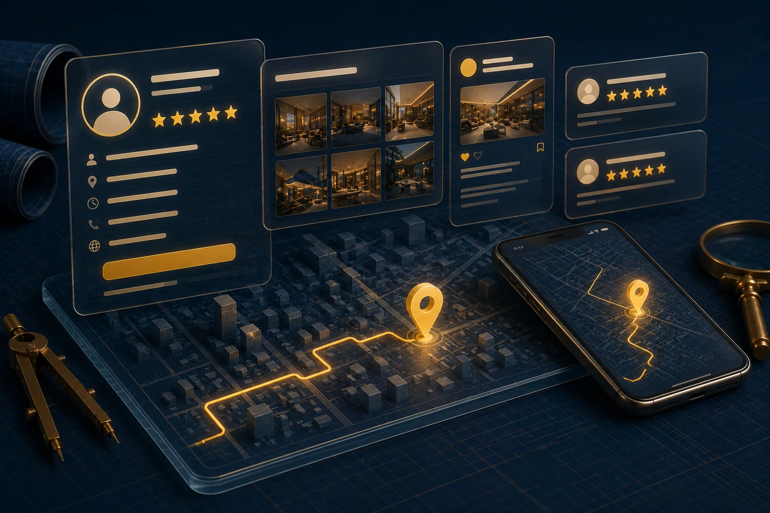 Local SEO & GMB Optimization — illustration of the work